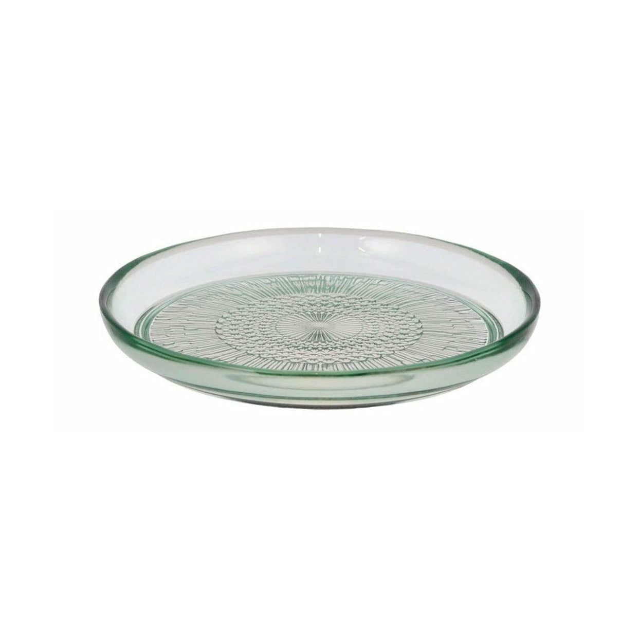 Bitz Kusintha Glass Plate ø18, Green