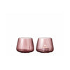 Bitz Kusintha Tealight Holder 2 Pcs. H 7,5 Cm, Pink