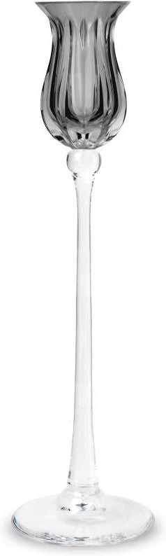 Bjørn Wiinblad Lysestage tulipan, røg, 25 cm