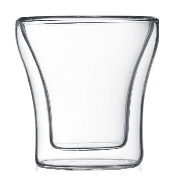 BODUM ASSAM Glass a doppia parete 0,1 L, 2 pezzi.