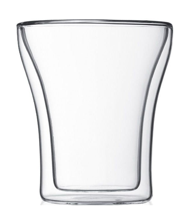 Bodum Assam Glass Double Malled 0,2 L, 2 pc's.