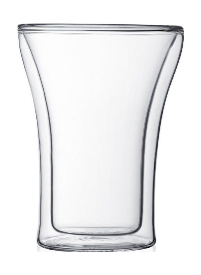 Bodum Assam glas dobbeltvægget 0,25 l, 2 stk.