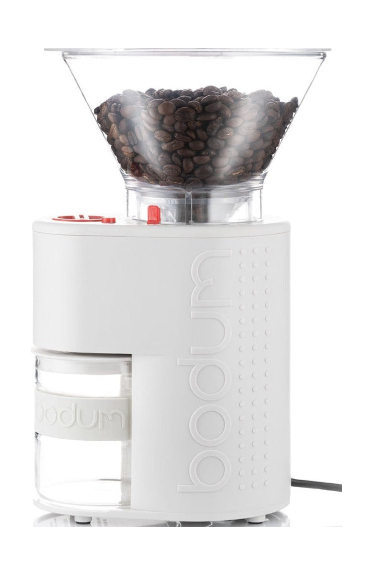 Bodum Bistro Electric Coffee Grinder With Conical Grinder, Cream
