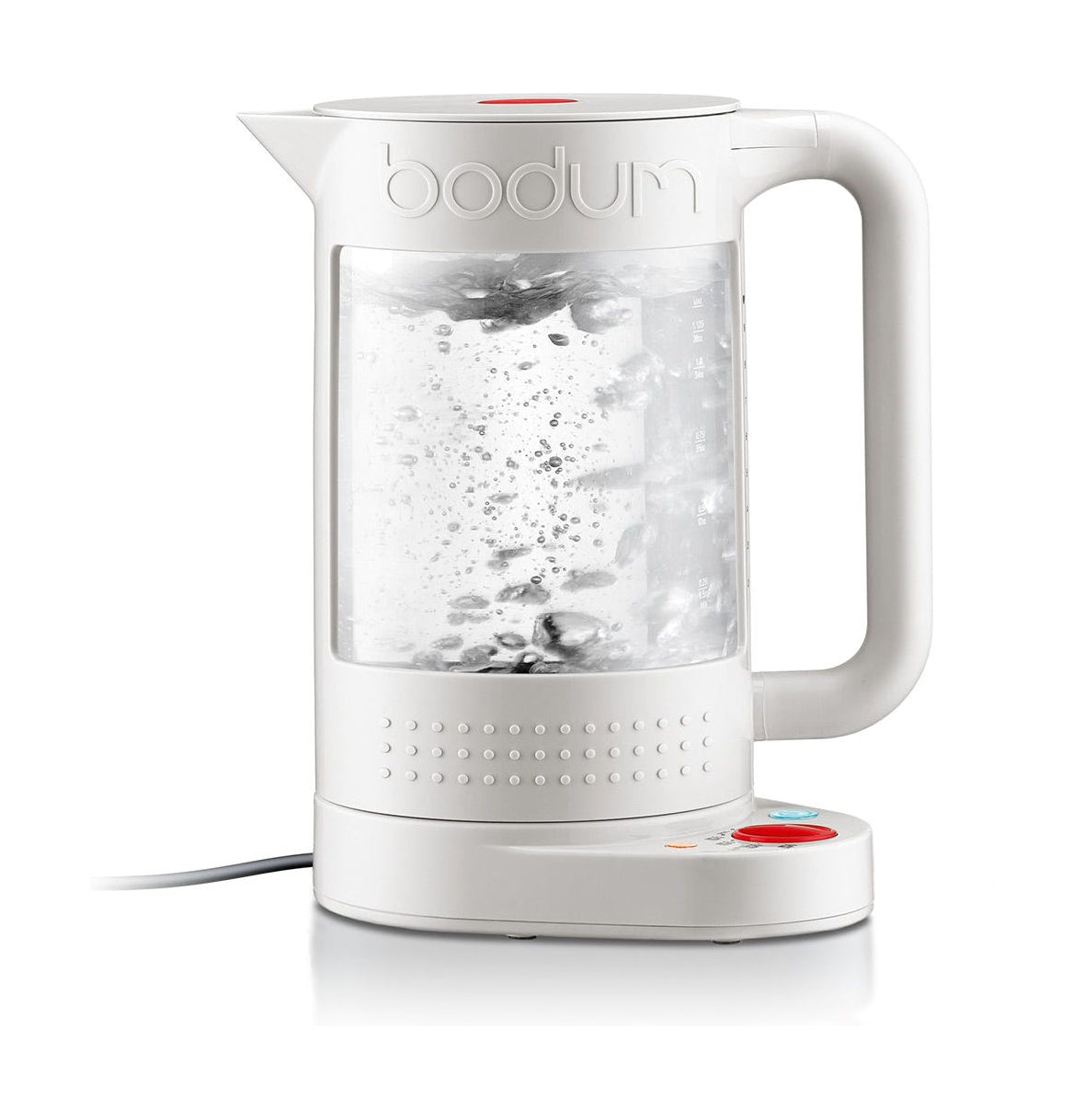 Bodum Bistro Electric Kettle Double Walled With Temperature Control Cream Colored, 1.1 L