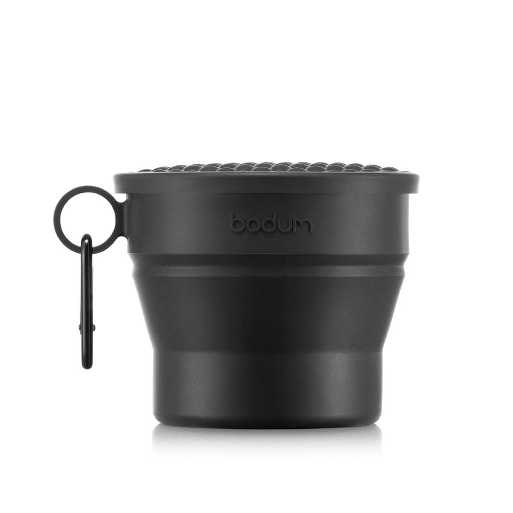 Bodum Bistro Foldable Mug With Lid And Snap Hook