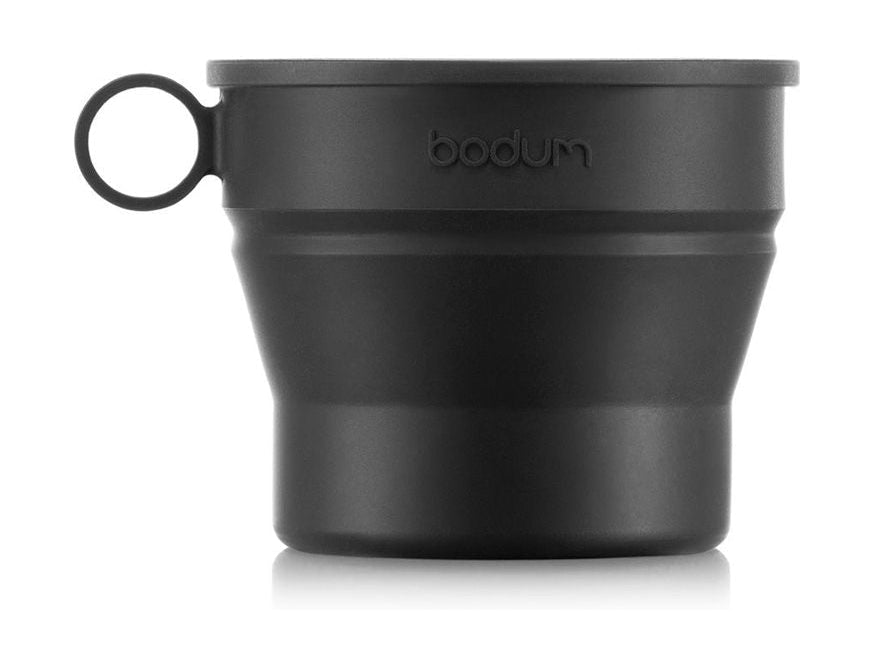 Bodum Bistro Foldable Mug With Lid And Snap Hook