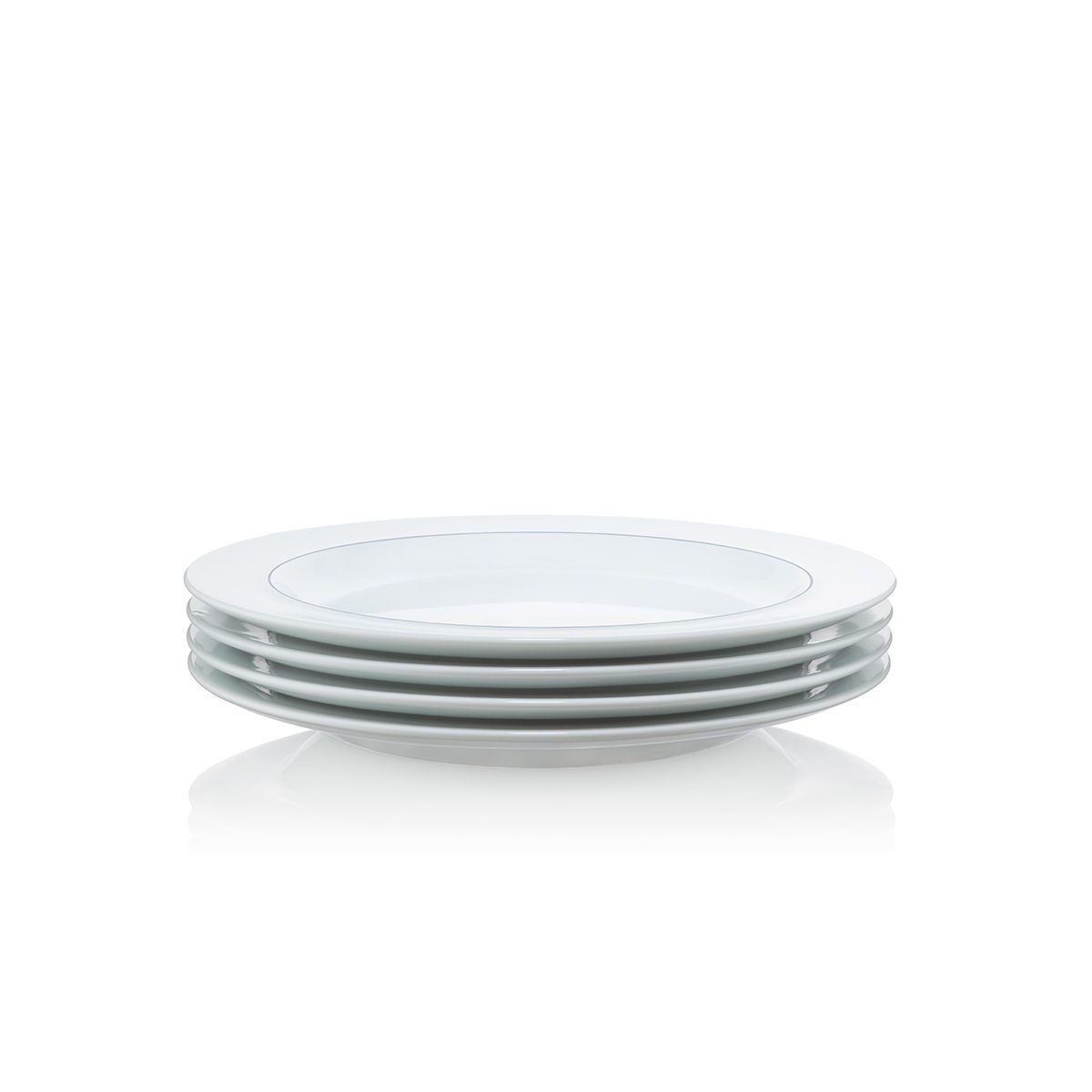 Bodum Blå Lunch Plate Porcelain, 4 Pcs.