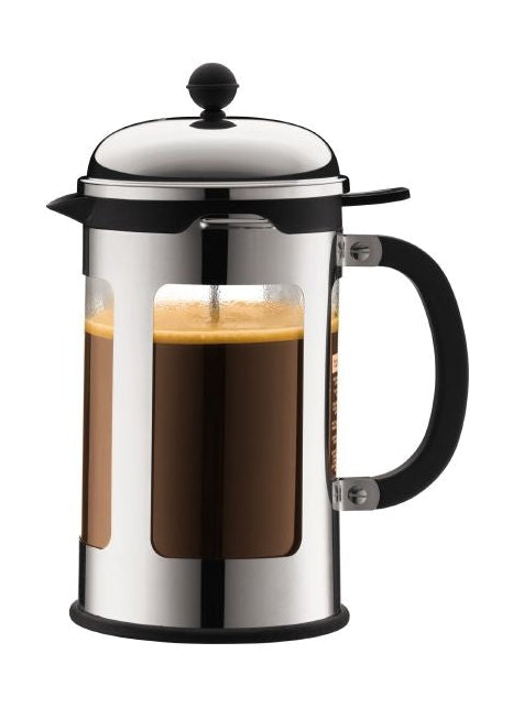 Bodum Chambord Coffee Maker Stainless Steel Lx W: 12.6 X 0.2 Cm 1.5 L, 12 Cups