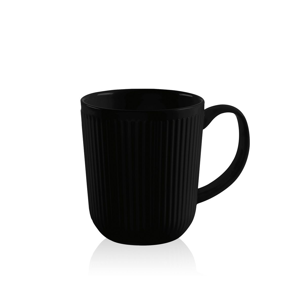 Bodum Douro咖啡杯瓷器黑色马特，2个。