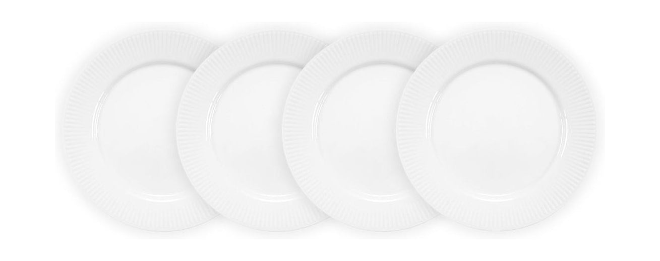 Bodum Douro frokostplade porcelæn hvid, 4 stk.