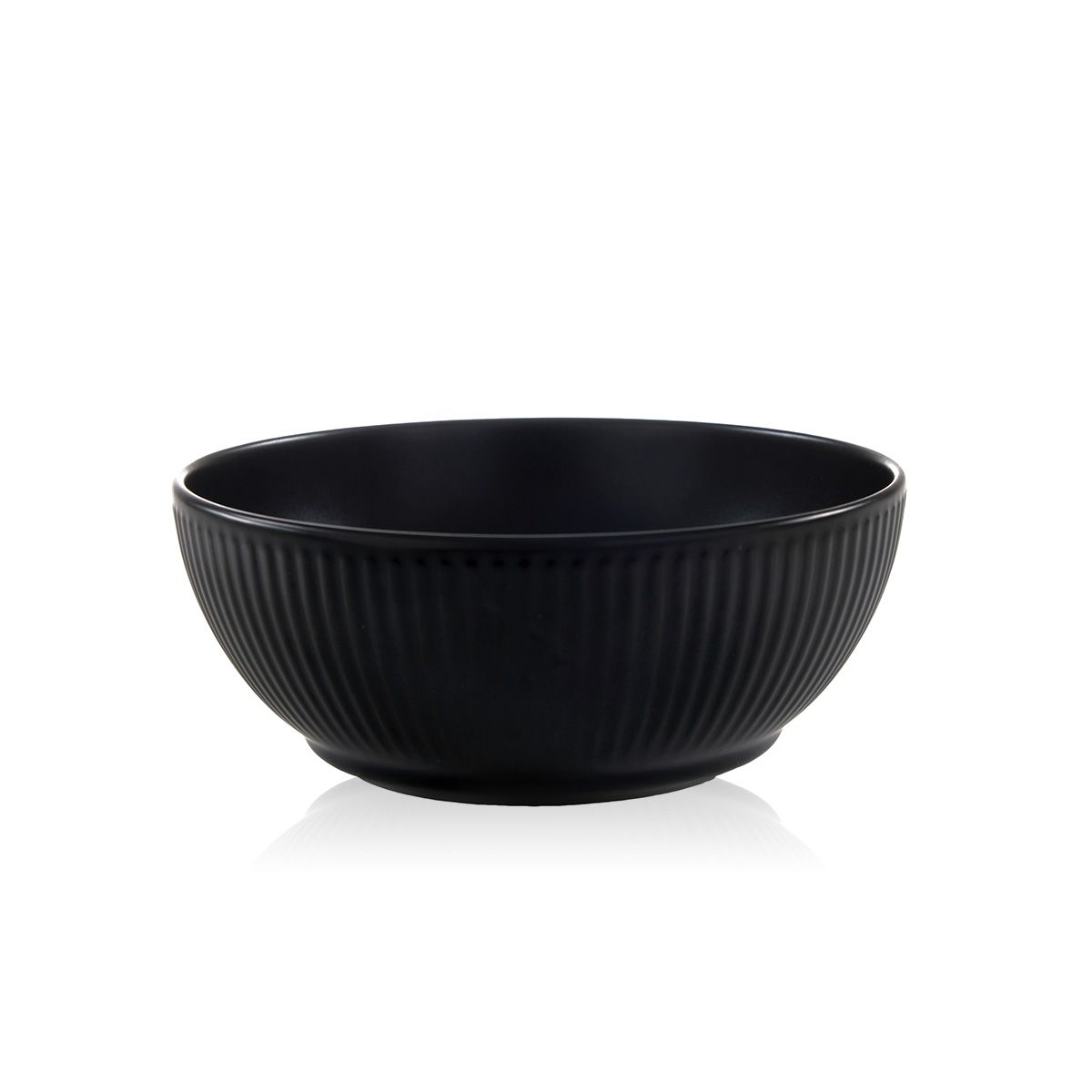 Bodum Douro Porcelain Bowls Black Matt, 4 stk.