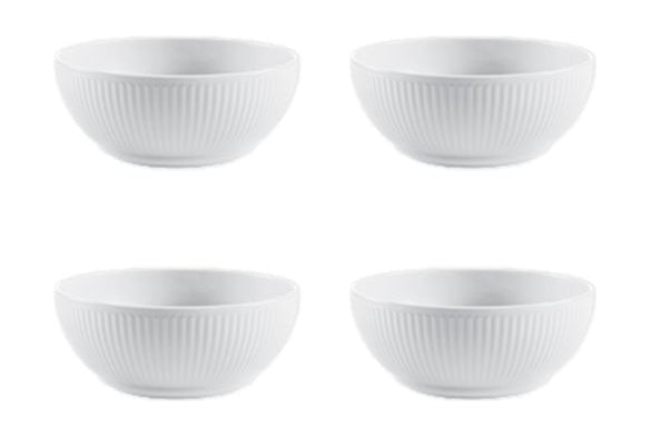 Bodum Douro Porcelain Bowls White, 4 Pcs.