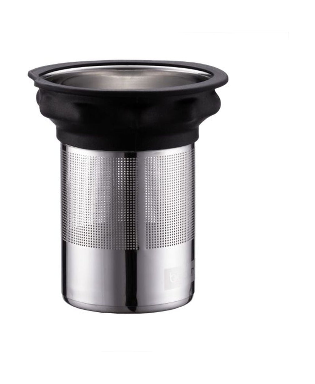Bodum Filter mit Silikonring für Teekocher Schwarz, 1 L