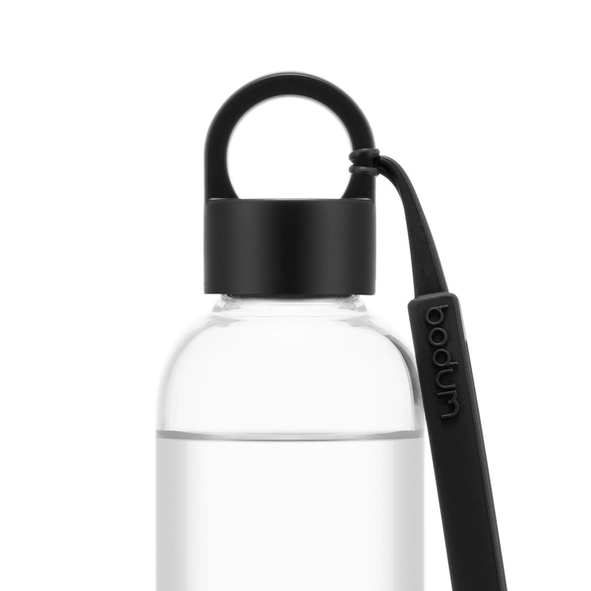 Bodum Melior Wasserflasche aus Tritan 0,5 L, Schwarz