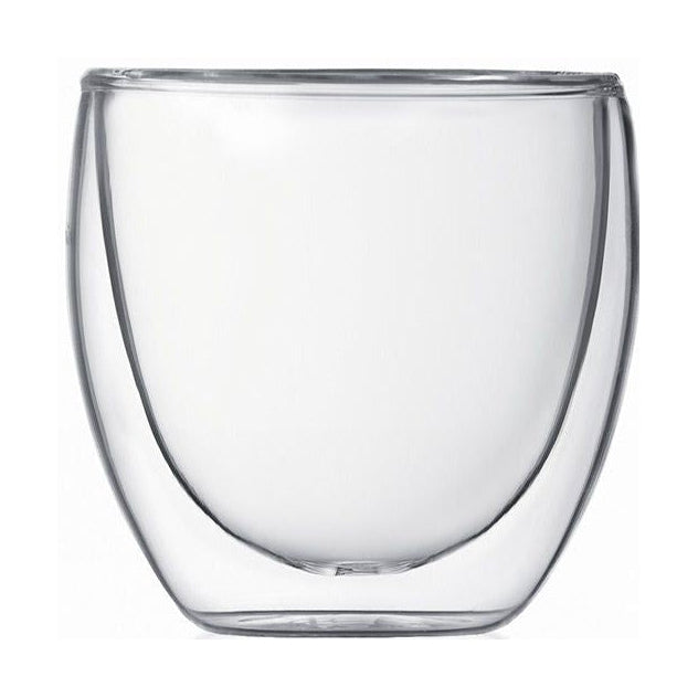 Bodum Pavina glass dobbeltvegget 0,08 L, 6 stk.