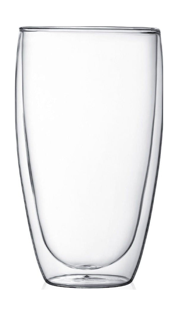 Bodum Pavina Glass Doble Walled 0.45 L, 6 PC.