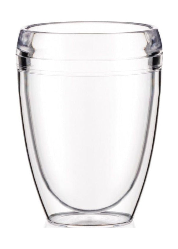 Bodum Pavina户外杯子双壁透明0.35 L，6个PC。