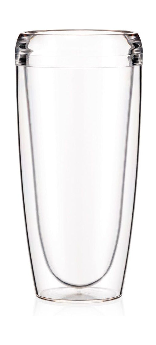 Bodum Pavina户外杯子双壁透明0.6升，6个。