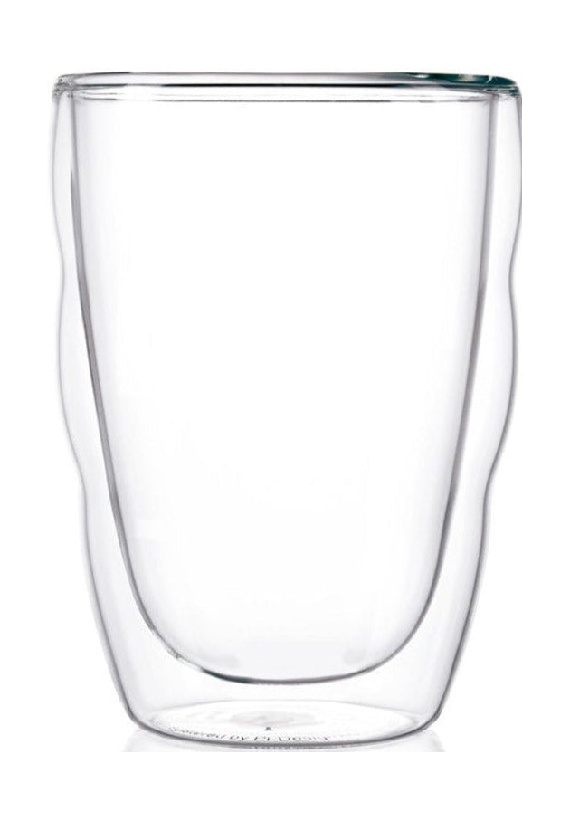 BODUM PILATUS Glass a doppia parete 0,35 L, 6 pezzi.