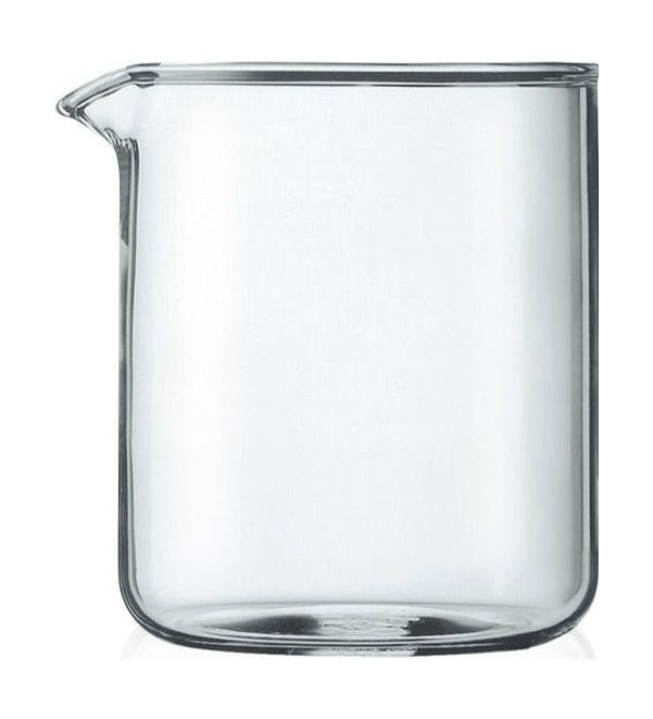 Bodum Ersatzbecher Ersatzglas für Kaffeemaschine, 4 Tassen