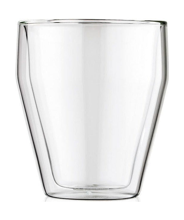 Bodum Titlis Glass Dubbele ommuurde stapelbare 0,25 L, 6 pc's.