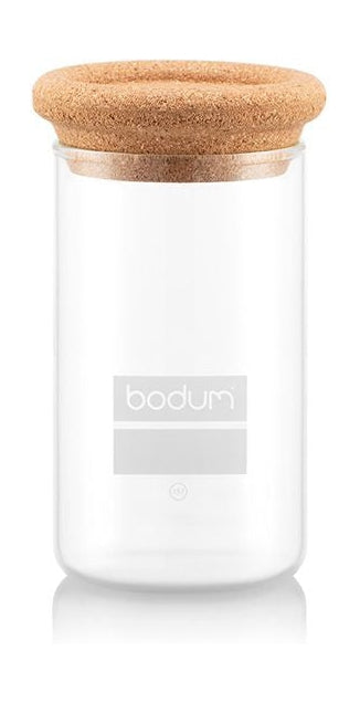 Bodum Yohki Storage Jar con corcho de tapa de corcho, 0.25 L