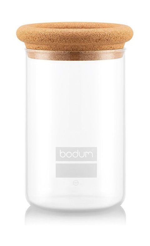 Bodum Yohki Vorratsglas mit Korkdeckel Kork, 0,6 L