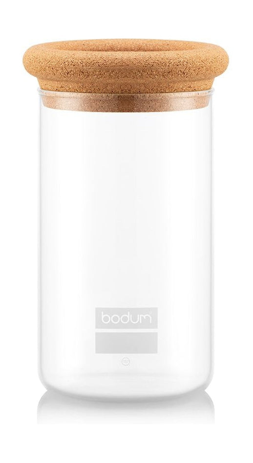 Bodum Yohki Storage Jar con corcho de tapa de corcho, 1 L
