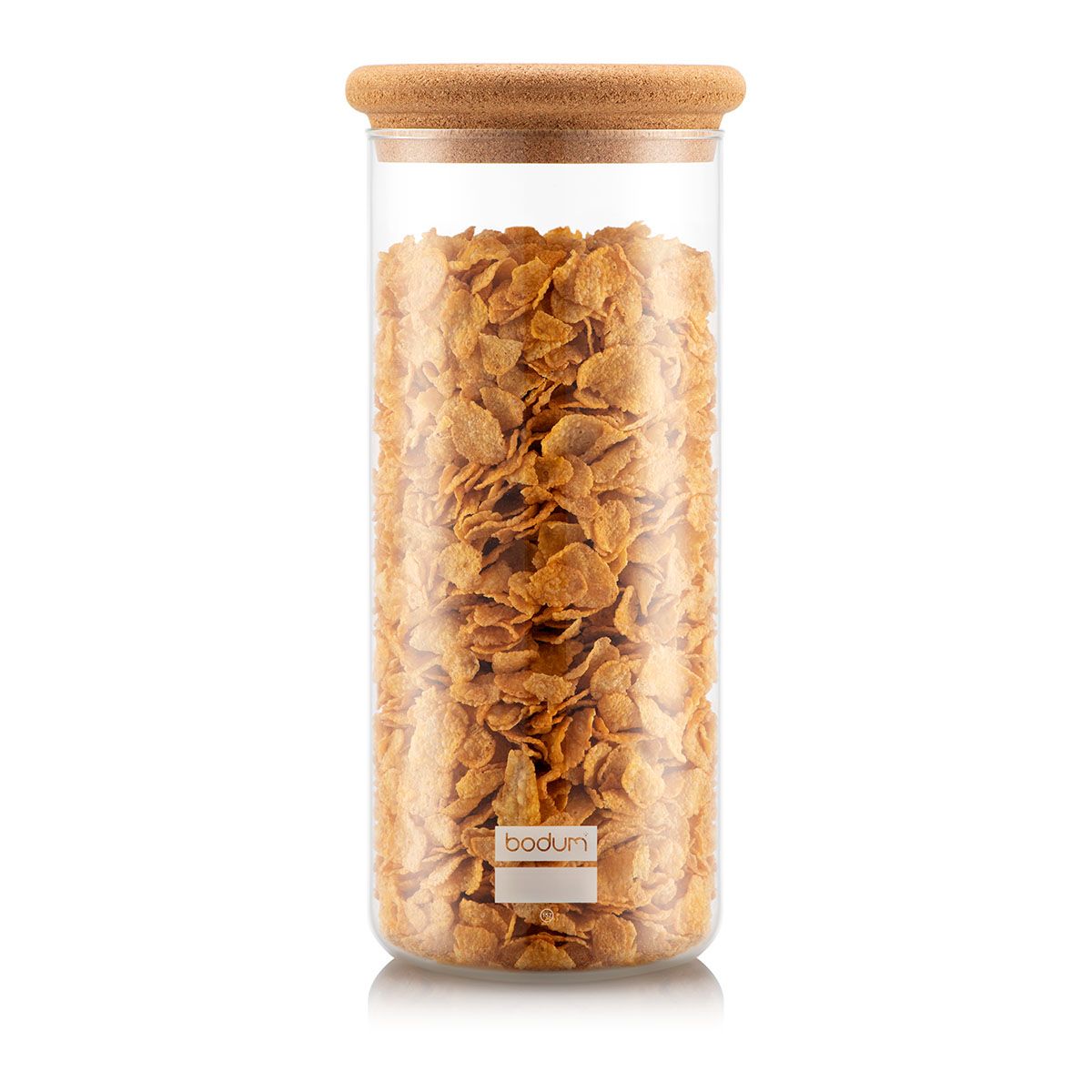 Bodum Yohki存储罐带软木塞的软木塞，2.5 L