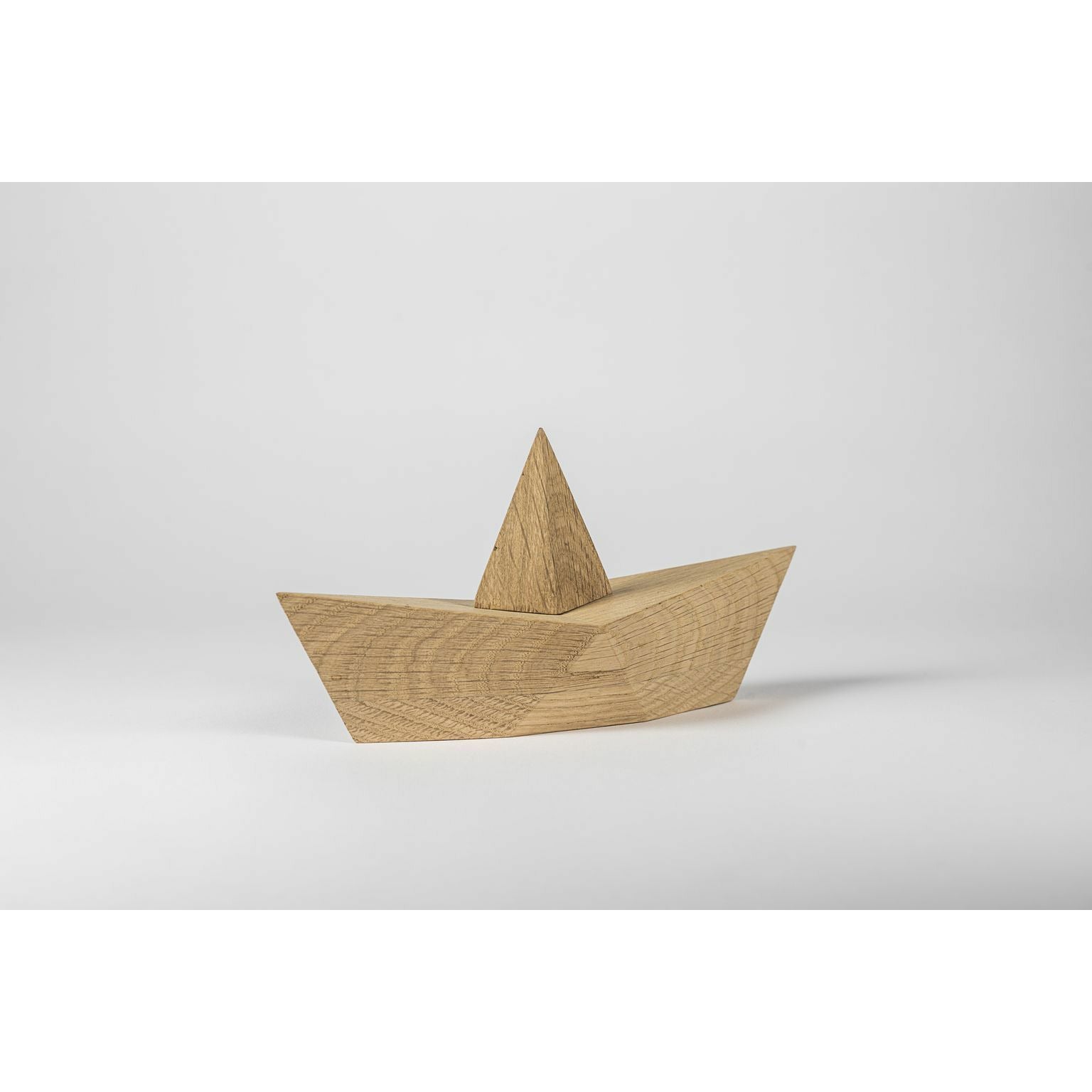 Boyhood Admiraal papieren boot decoratief figuur groot, eiken