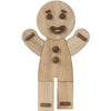 Boyhood Gingerbread Man Wooden Figure, Oak, Large