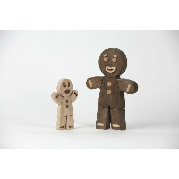 Boyhood Gingerbread man houten figuur, eik, klein