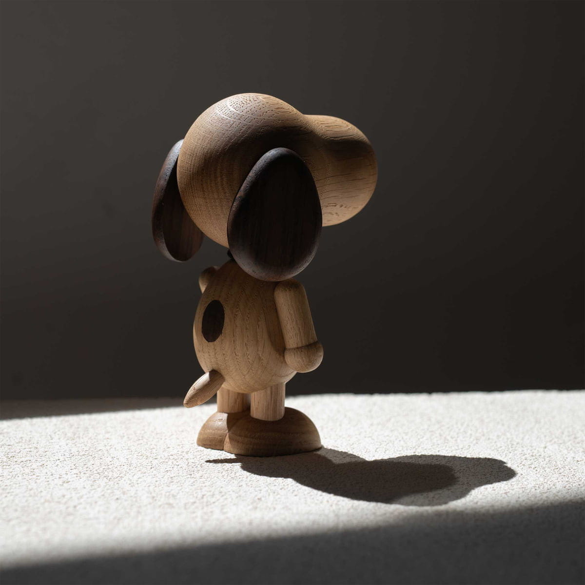 boyhood Snoopy Peanuts ™ ️ chêne de figurines en bois, petit