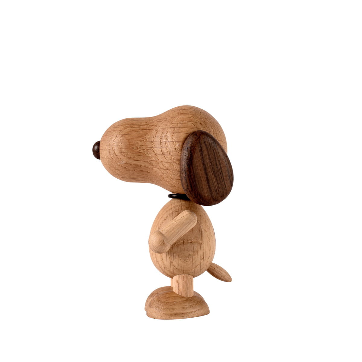Boyhood Snoopy Peanuts ™ ️ Figura de madera de roble, pequeño