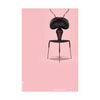  Ant Classic Poster Without Frame 30 X40 Cm Pink Background