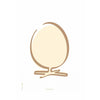 Brainchild Egg Line Poster ohne Rahmen 50x70 cm, weißer Hintergrund