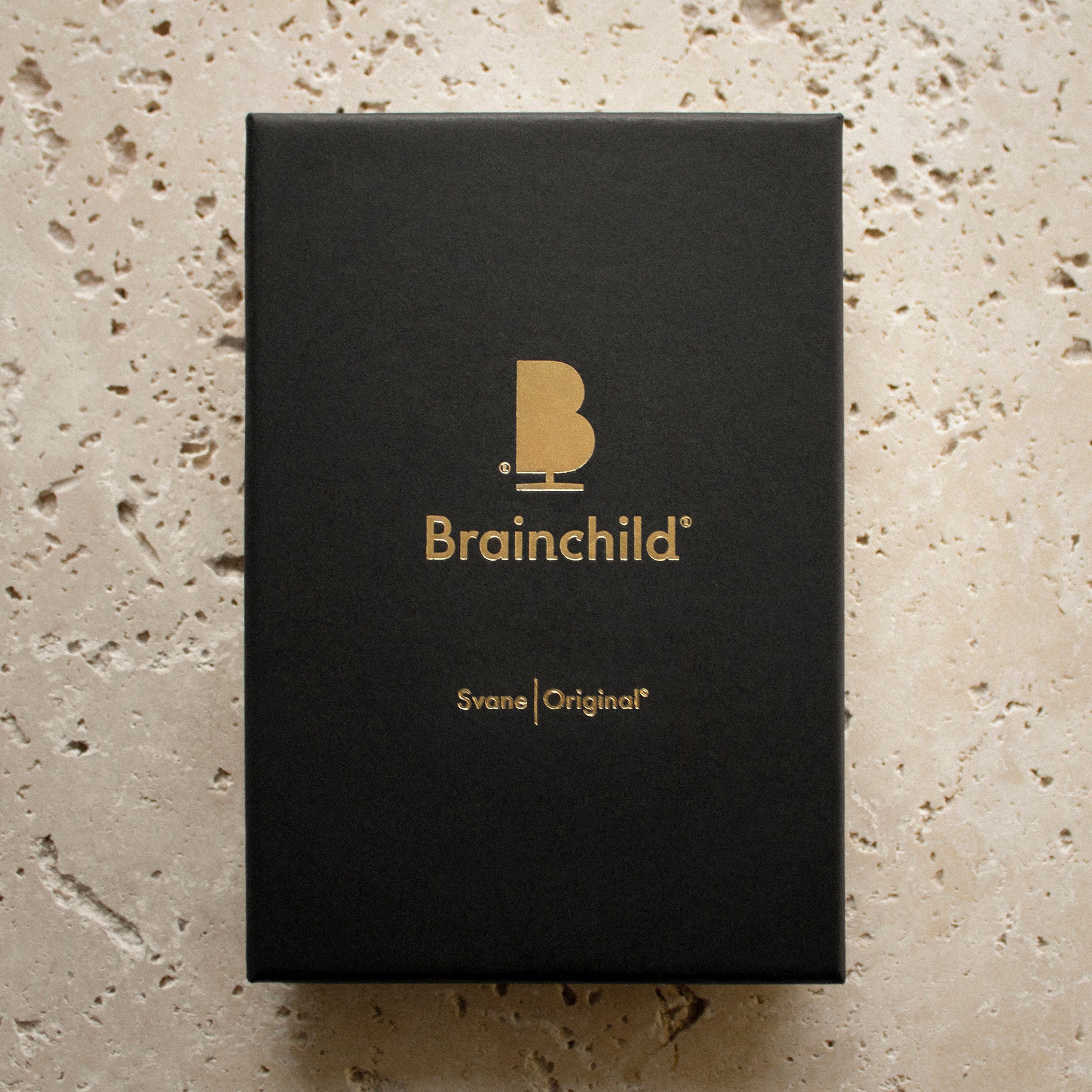 Brainchild Keychain -ontwerppictogram, de zwaan