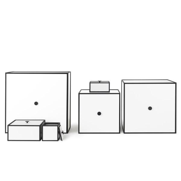 奥多哥本哈根框架14储物盒，白色