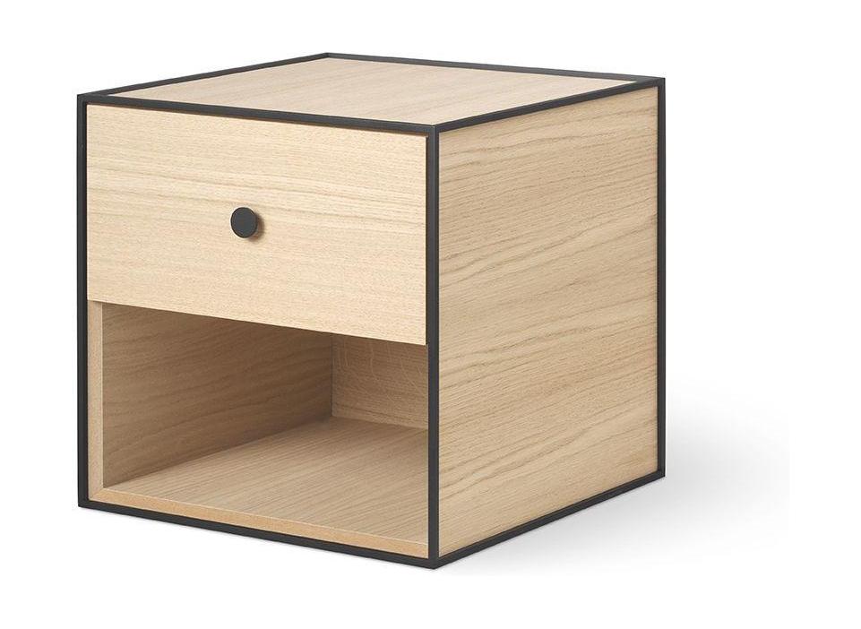 Audo Copenhagen Rahmen 35 Modul mit einer Schublade, Eiche