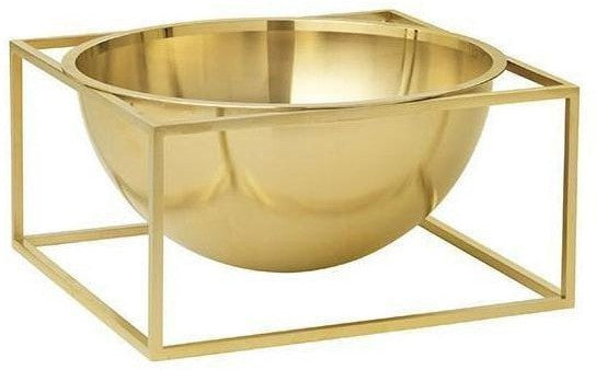Audo Copenhagen Kubus Centerpiece Bowl Brass, 23cm