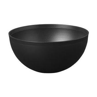 Audo Copenhagen Kubus Bowl Sett inn svart, 14cm
