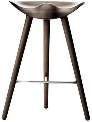 Audo Copenhagen Tabouret de bar ML42 69 cm chêne brun huilé, acier