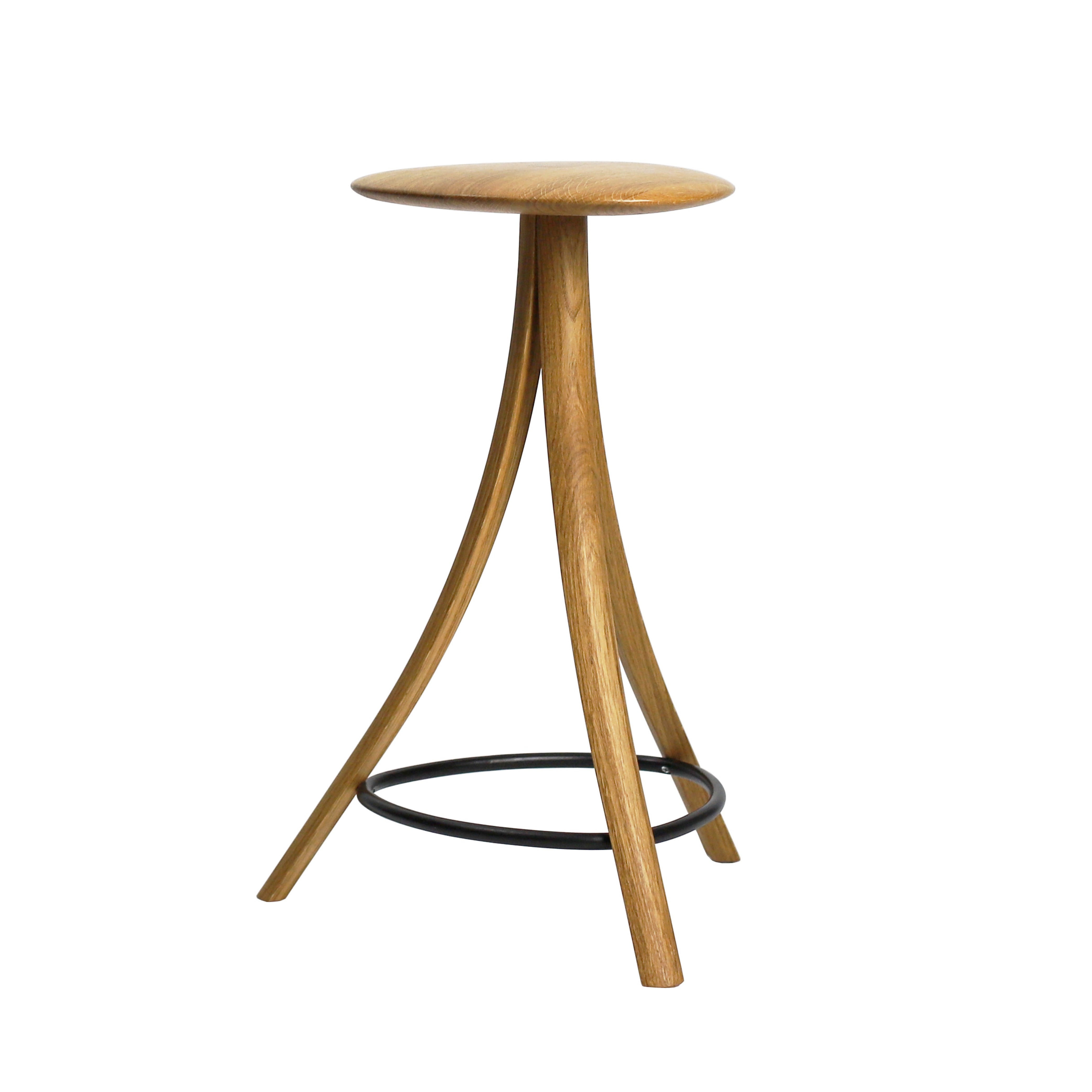 Ro Collection Tabouret Clover, chêne/huile