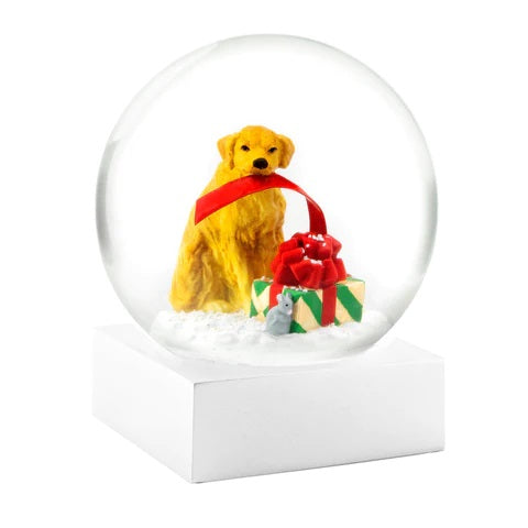 Cool Snow Globes Hund mit Geschenk