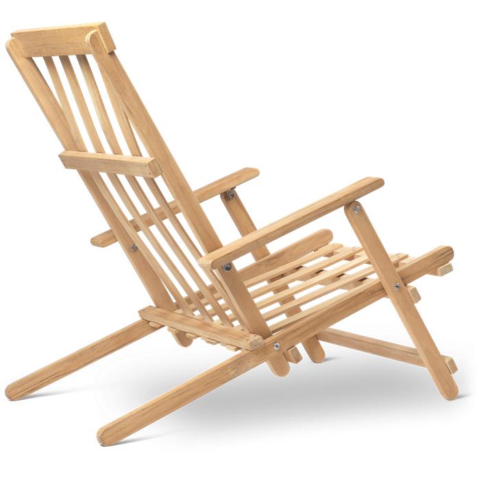 Carl Hansen Bm5568 Deck Chair, Teak Untrreated