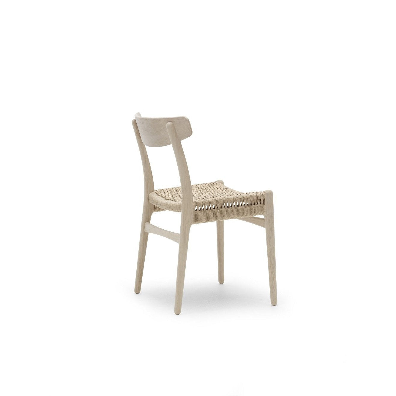 Carl Hansen CH23 -stol, sæbe eg/naturlig ledning