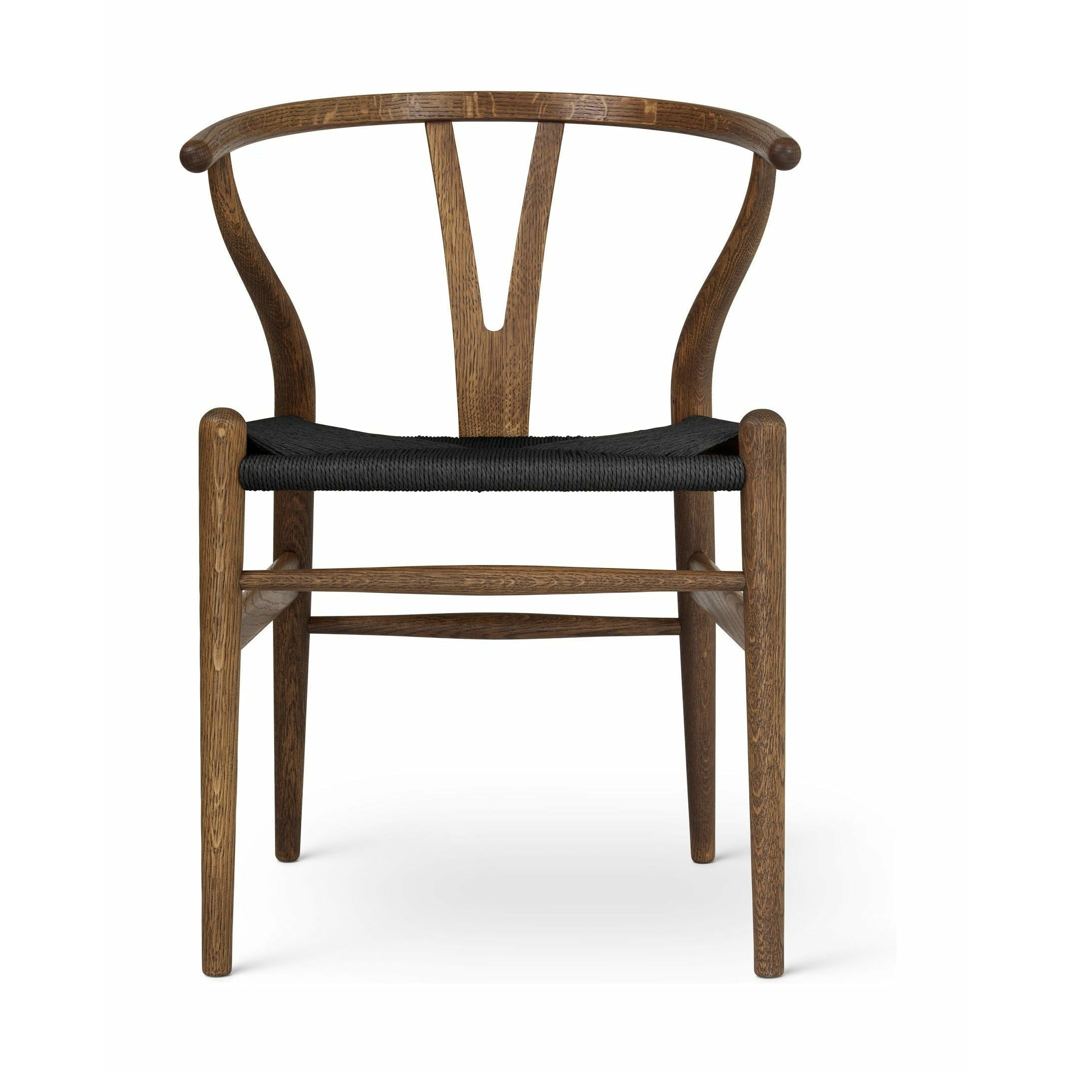 Carl Hansen Chaise à souhaits de chaise de chaise chaise chêne, cordon en papier noir