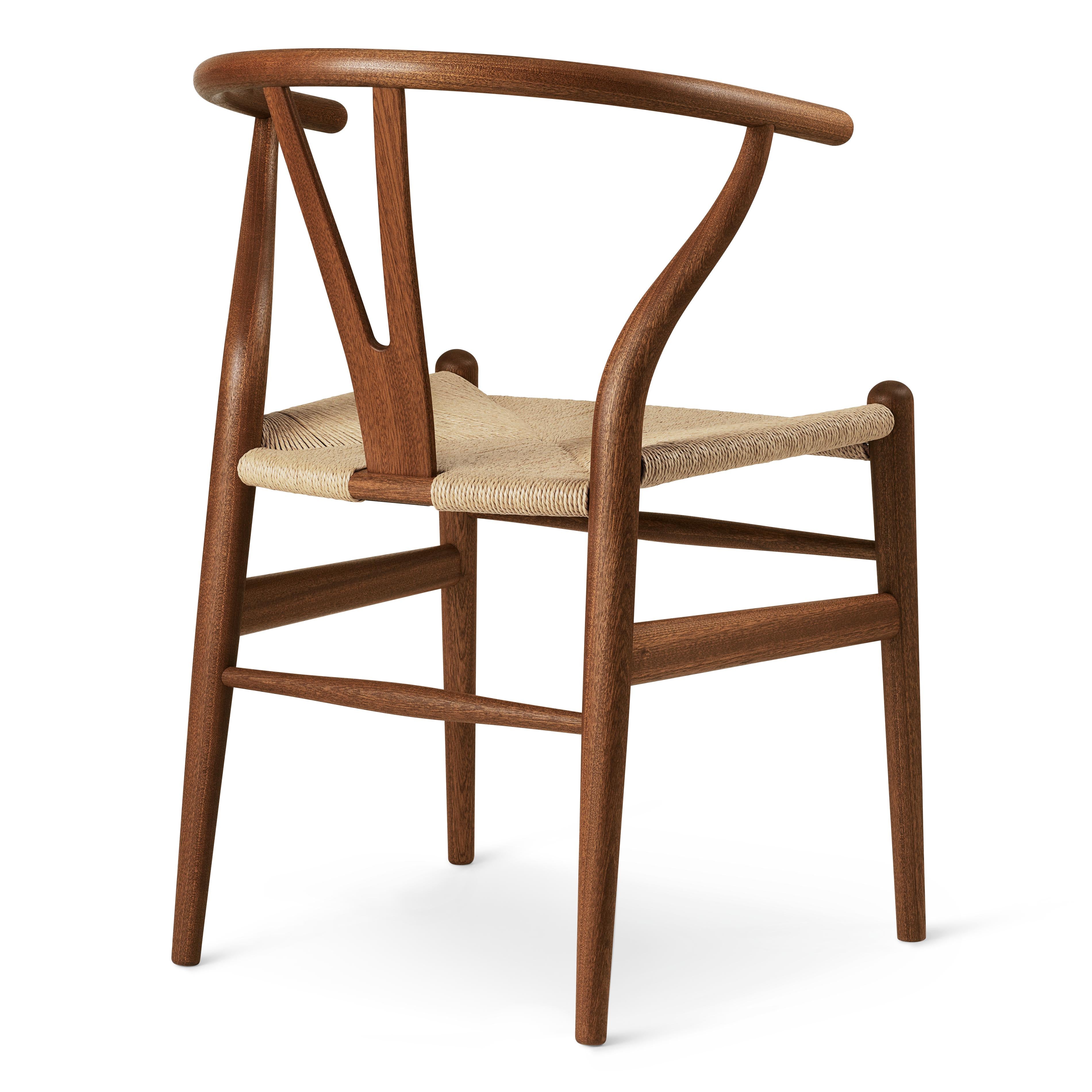 Carl Hansen CH24 Wishbone -stoel, mahonie geolied
