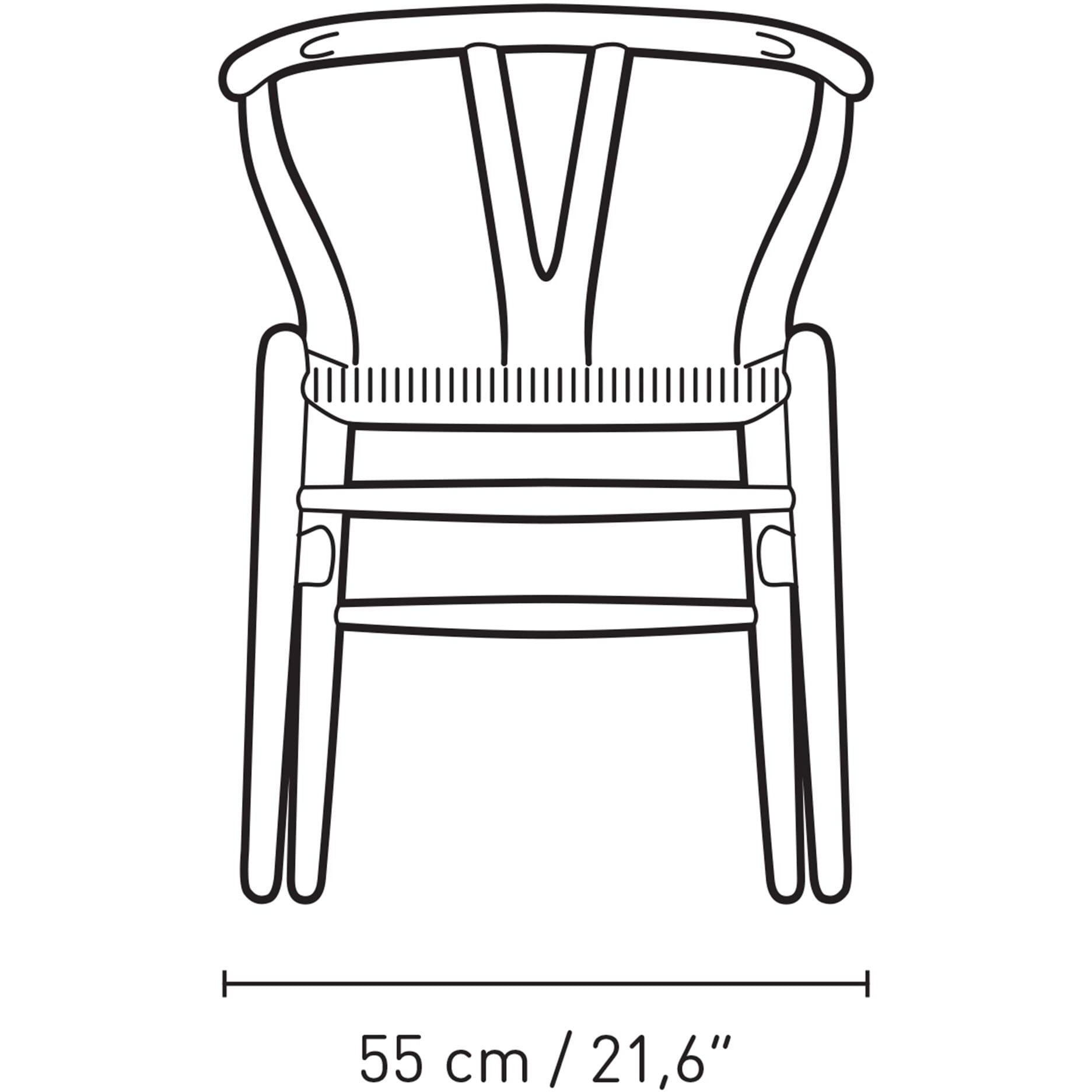 Carl Hansen CH24 Wishbone Chair, Mahogny oljed