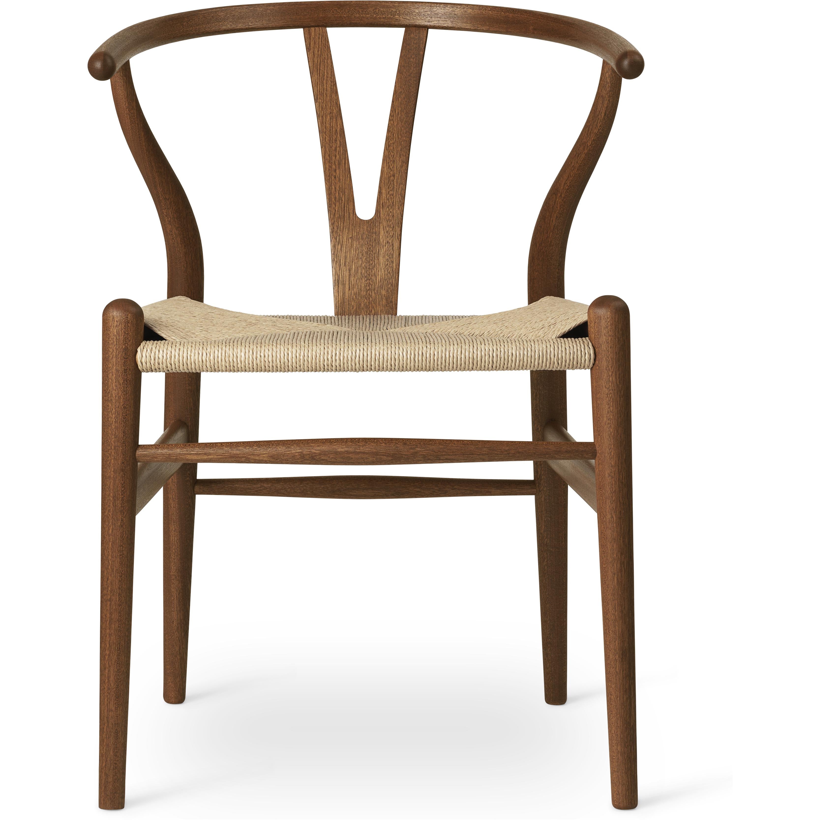 Carl Hansen CH24 Wishbone -stoel, mahonie geolied